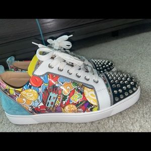 Size 8 Christian Louboutin Red bottoms